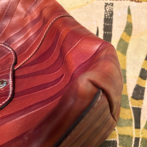 Dooney & Bourke Florentine Zebra Hobo Bag. - Picture 8 of 10